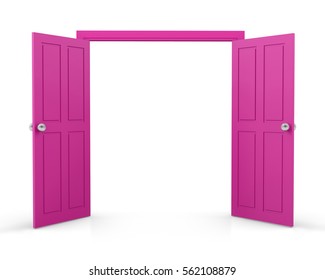 540 Double red door opening Images, Stock Photos & Vectors | Shutterstock