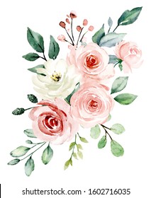 317,027 Watercolor rose bouquet Images, Stock Photos & Vectors ...