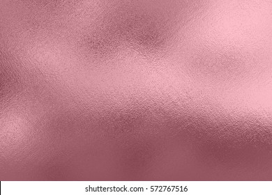 Pink foil background, rose gold metal texture     