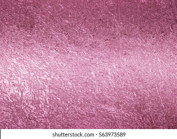 Pink Foil Texture Background