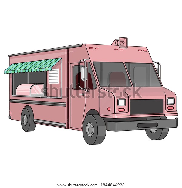 Pink Food Truck Clean\
Design