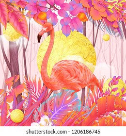 Flamingo Malen Images Stock Photos Vectors Shutterstock