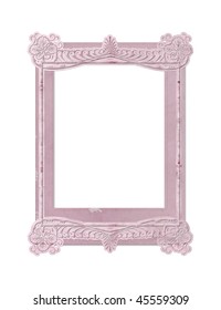 Modern Plastic Bright Pink Picture Frame Stock Photo (Edit Now) 670824700