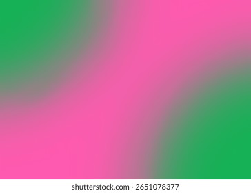 Pink and Green Blur Gradient Background