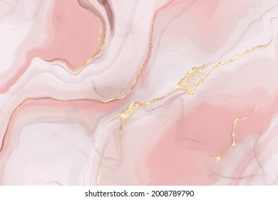 Pink marble rose gold background.