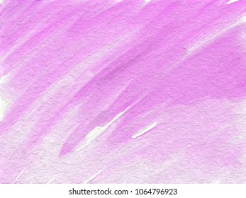 Pink Pastel Watercolor Paint Stroke Texture Stock Illustration ...