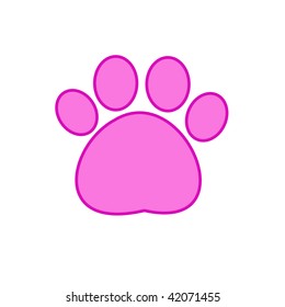 9,883 Pink paw prints Images, Stock Photos & Vectors | Shutterstock