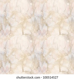 Pink and Peach Marble Seamless Pattern Illustration