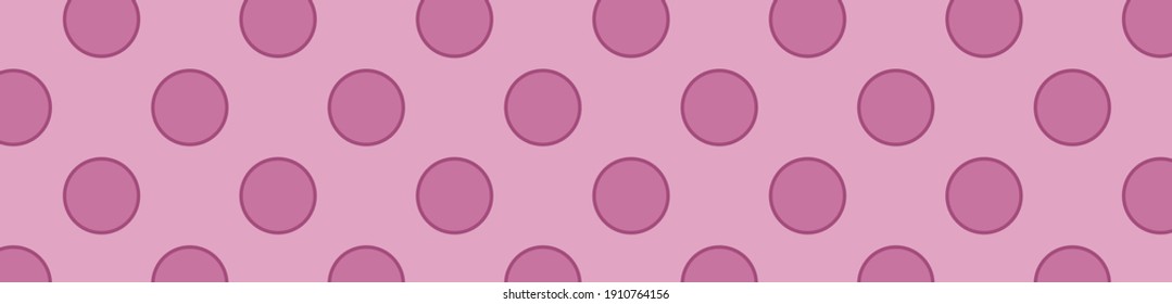 Pink polka dot pattern for a daughter's birthday and greetings for the birth of a baby girl that is also suitable for wrapping paper for gifts, fashionable textiles and beautiful party decorations - Powered by Shutterstock