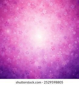 PINK AND PURPLE BACKGROUND WITH FLOWERS, FLORAL FEMININE GRAINY BACKGROUND WITH TEXTURE, Perfect for Soft, Dreamy Aesthetics, Inviting Backdrops, Romantic Themes, and Elegant Floral-Inspired Projects - Powered by Shutterstock