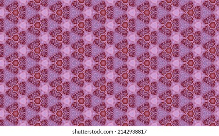 Pink, Purple, Maroon And Violet Rose And Flower Digital Patterns