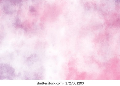 Pink Purple Watercolor Grunge Brush Stroke Background