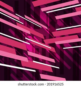 Pink Rectangles Background Meaning Rectangulaar Shapes Decoration 