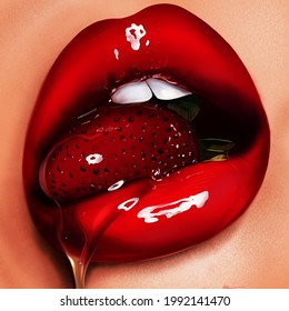 823 Tongue in your mouth Images, Stock Photos & Vectors | Shutterstock