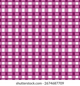Pink seamless geometric rectangle pattern for stylish textile, stationery, backgrounds, and creative digital designs