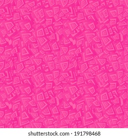 Pink seamless irregular rectangle pattern background - jpg version