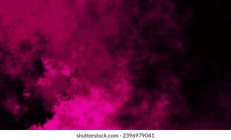 Pink smoke. Pink clouds abstract background