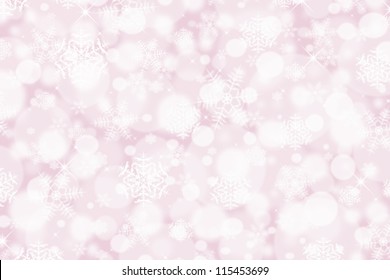 Pink Snowflake backdrop