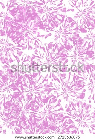 A pink texture pattern of a diamond from upside poin of view