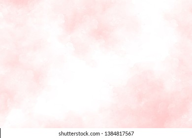 Pink  Watercolor Abstract Background Texture