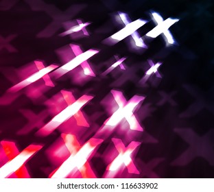 Pink XXX Abstract Background