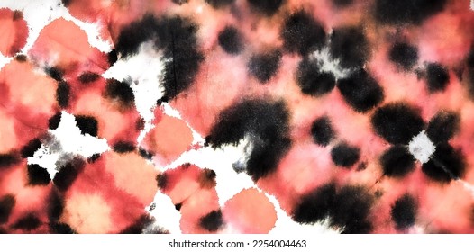 Pink Zebra Creative Effect Tie Dye Backdrop  Light Tiger Drawn Clothe Tie Dye Paint  Orange Stripe Abstract Brush Tie Die Ornament  Vibrant Art
