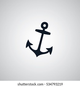 Pirate Anchor Flat Icon