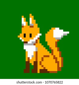 Fox Pixel Art Hd Stock Images Shutterstock