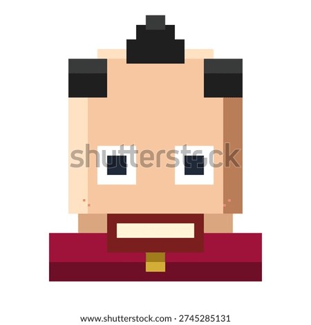 Pixel Emoji Character Expression- Retro Game Style Emoji Pack