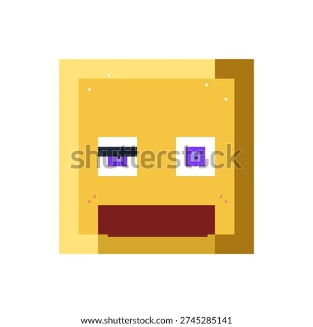 Pixel Emoji Character Expression- Retro Game Style Emoji Pack