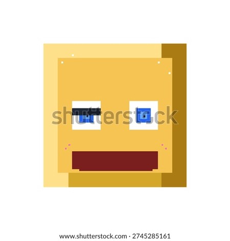 Pixel Emoji Character Expression- Retro Game Style Emoji Pack