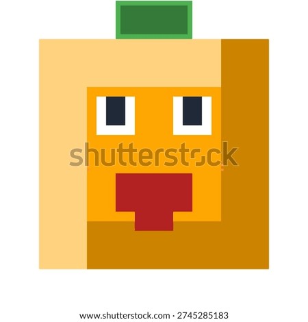 Pixel Emoji Character Expression- Retro Game Style Emoji Pack