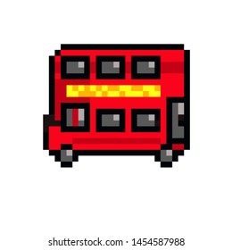 123 Red Bus Pixel Images, Stock Photos & Vectors | Shutterstock