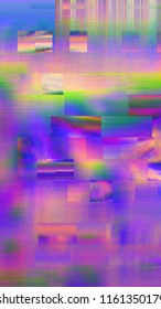 Pixel Sorting Glitch Texture