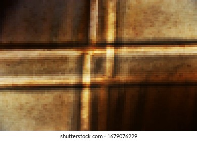 Pixelated background, abstract mosaic pattern