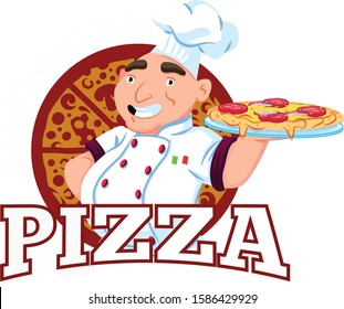 Pizza Maker Logo Pizza Maker Stock Illustration 1586429929 | Shutterstock