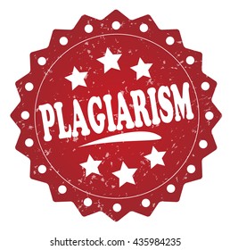 Plagiarism Grunge Stamp