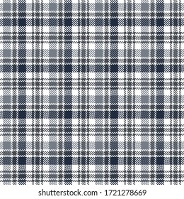 Plaid Seamless Pattern Textured Plaid Repeating Stock Illustration ...