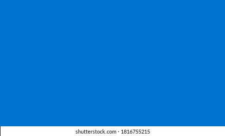 Plain Deep True Blue Solid Color Background