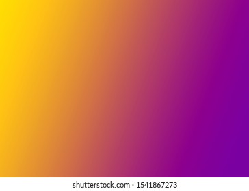 Plain Gradient From Yellow To Purple.