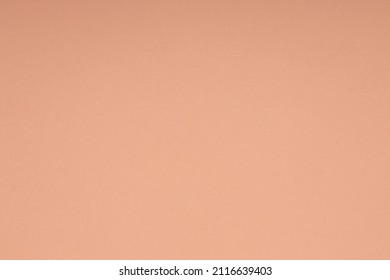 Plain Peach Color. Smooth Surface.  Empty Space Background