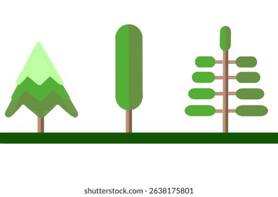 plan flatdesign green to life