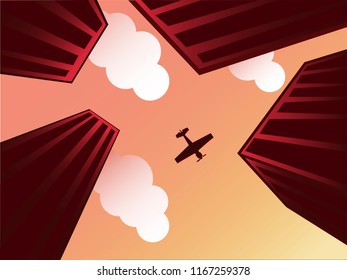A Plane in The Sky