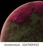 Planet, 3d illustration, 3d rendering
