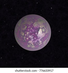 Planet 3D Rendering