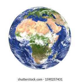 Planet Earth North South America Eurasia Stock Illustration 365193569 ...