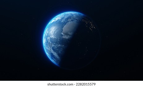 Planet Earth from outer space. - Powered by Shutterstock