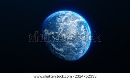 Planet Earth from outer space.
