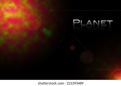 Planet Graphic background