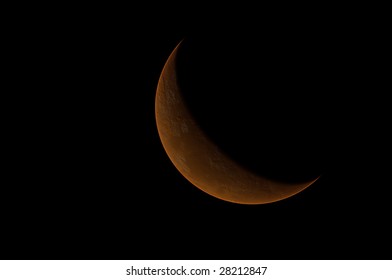 planet isolated in black